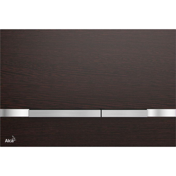 Кнопка управления ALCAPLAST FLAT STRIPE-WENGE металл, матовый, цвет Венге