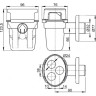 Сифон ALCAPLAST для сбора конденсата AKS5